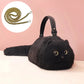 Bolso de Felpa con Forma de Gato