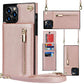 Casetic Crossbody Wallet iPhone Case-Credit Card Holder