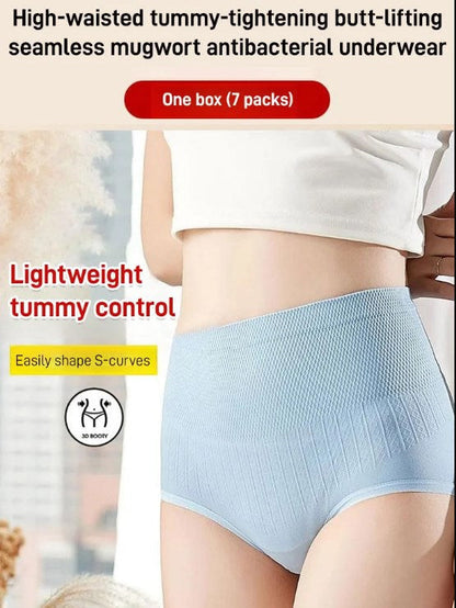 Bragas de talla grande para mujer con control de abdomen y levantamiento de glúteos de cintura alta