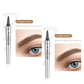 Lápiz de cejas 3D Waterproof Microblading 4 Fork Tip Tattoo Pencil