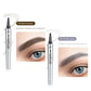 Lápiz de cejas 3D Waterproof Microblading 4 Fork Tip Tattoo Pencil