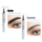 Lápiz de cejas 3D Waterproof Microblading 4 Fork Tip Tattoo Pencil