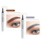 Lápiz de cejas 3D Waterproof Microblading 4 Fork Tip Tattoo Pencil