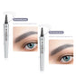 Lápiz de cejas 3D Waterproof Microblading 4 Fork Tip Tattoo Pencil