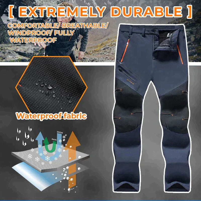 Pantalones de exterior impermeables y de secado rápido（Compra 2 envío gratis）-4