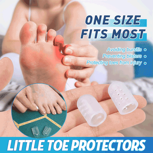 Protectores de silicona para los dedos de los pies